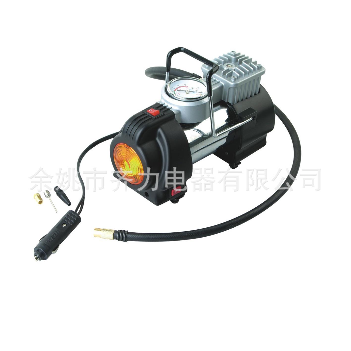 Máy bơm không khí phong cách mới nhất 12V với máy bơm không khí nhẹ Máy bơm không khí ô tô máy bơm không khí khẩn cấp di động máy bơm không khí công suất cao