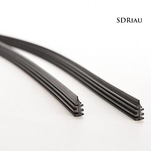 Set 2 Dây Cao Su Thay Thế Cho Cần Gạt Nước Kính Chắn Gió Xe Hơi 6mm
