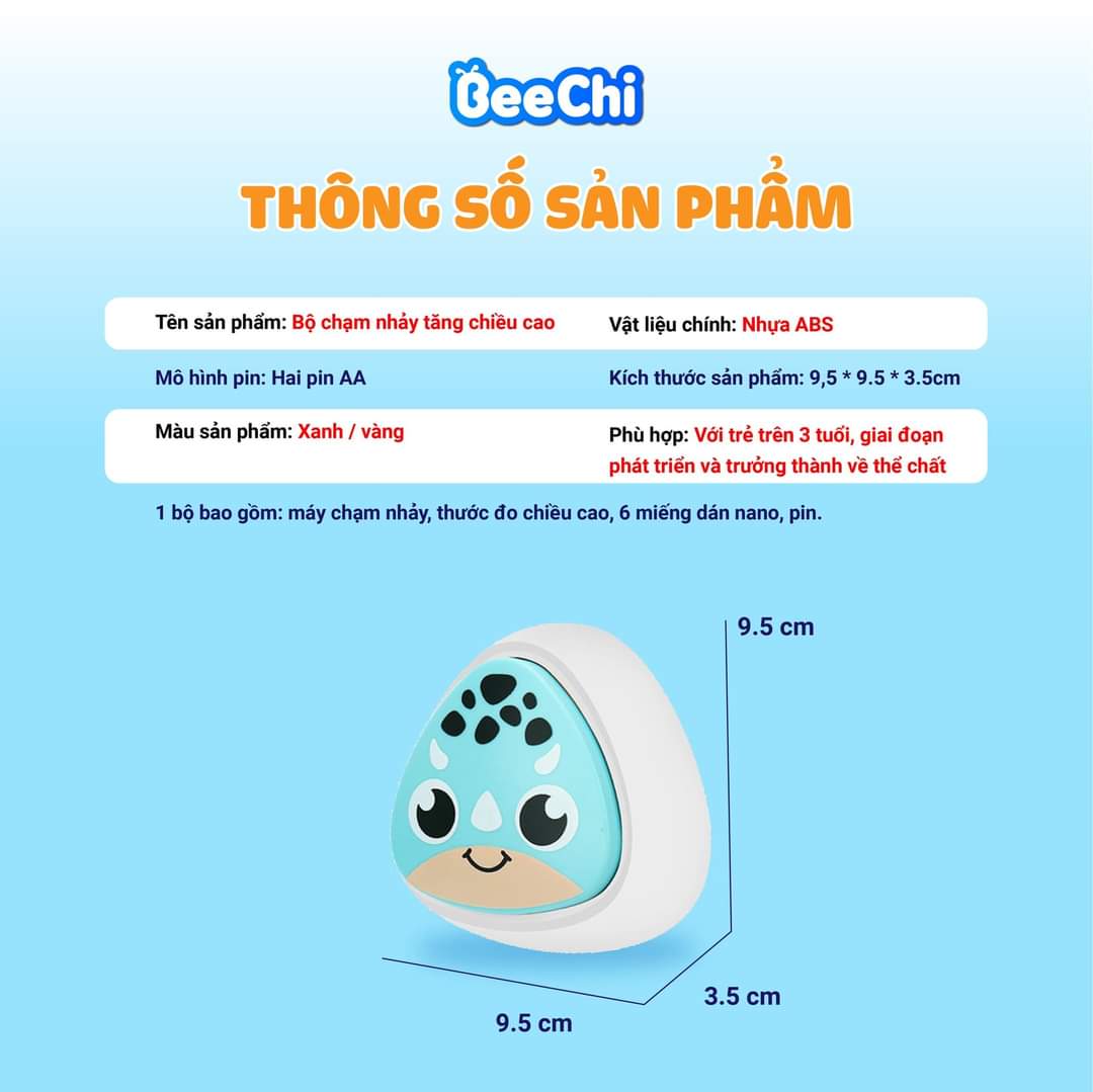 [Bộ đếm Tiếng Việt- dạy con tập đếm] Bộ Chạm Nhảy Tăng Chiều Cao cho bé thỏa sức hoạt động