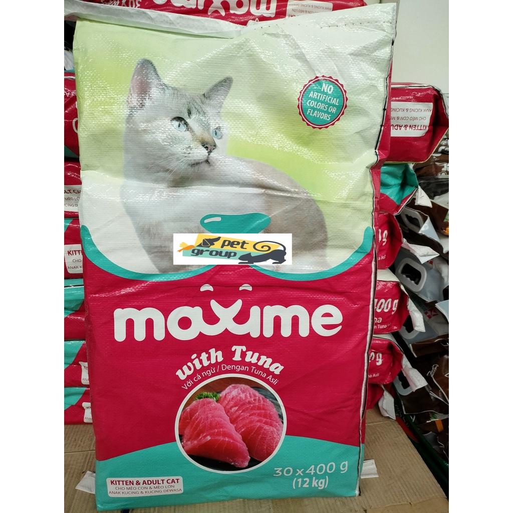 THỨC ĂN HẠT CHO MÈO MỌI LỨA TUỔI VỊ CÁ NGỪ/CÁ HỒI 1.2KG - MAXIME