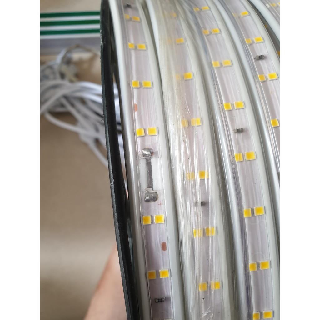 Cuộn LED dây đôi 2835 - 100m - hắt trần thạch cao , trang trí nội ngoại thất, quấn cây ngoài