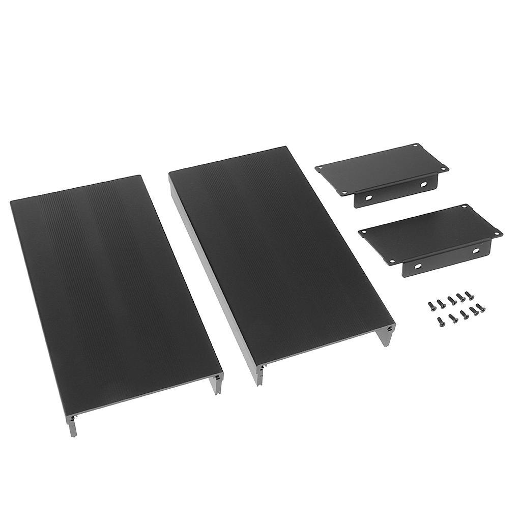 Aluminum Enclosure L Shape Box Case DIY for Project PCB Board 105x55x200mm