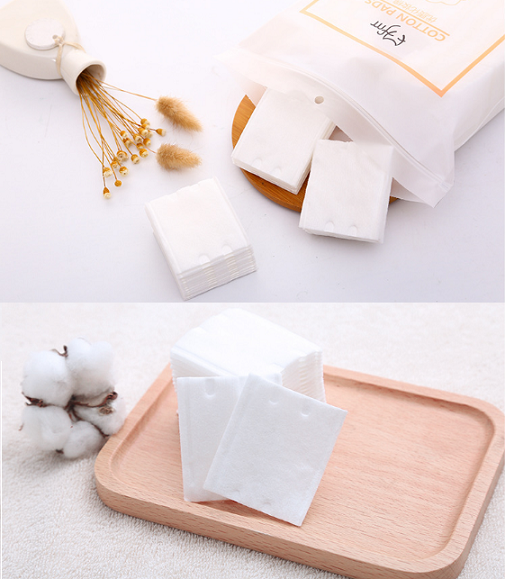 Bông tẩy trang 3 Cotton Pad nhật bản Túi 222 miếng 100% bông tự nhiên ( mẫu mới )