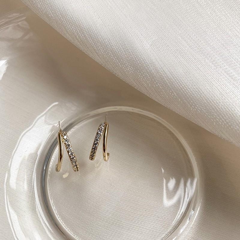 Khuyên tai, Bông tai thời trang nữ HT605 - Culi accessories