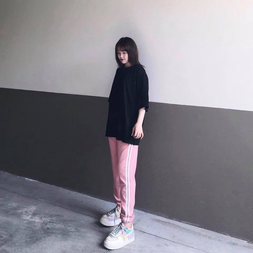 Quần jogger set áo quần jogger Line in hình ART unisex nữ nam phong cách hàn quốc siêu đẹp – ST56 – babitrendy