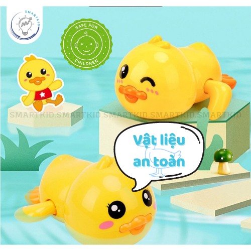 Combo 2 Vịt bơi trong bồn nước 2 màu - Đồ chơi thả bồn tắm cho bé