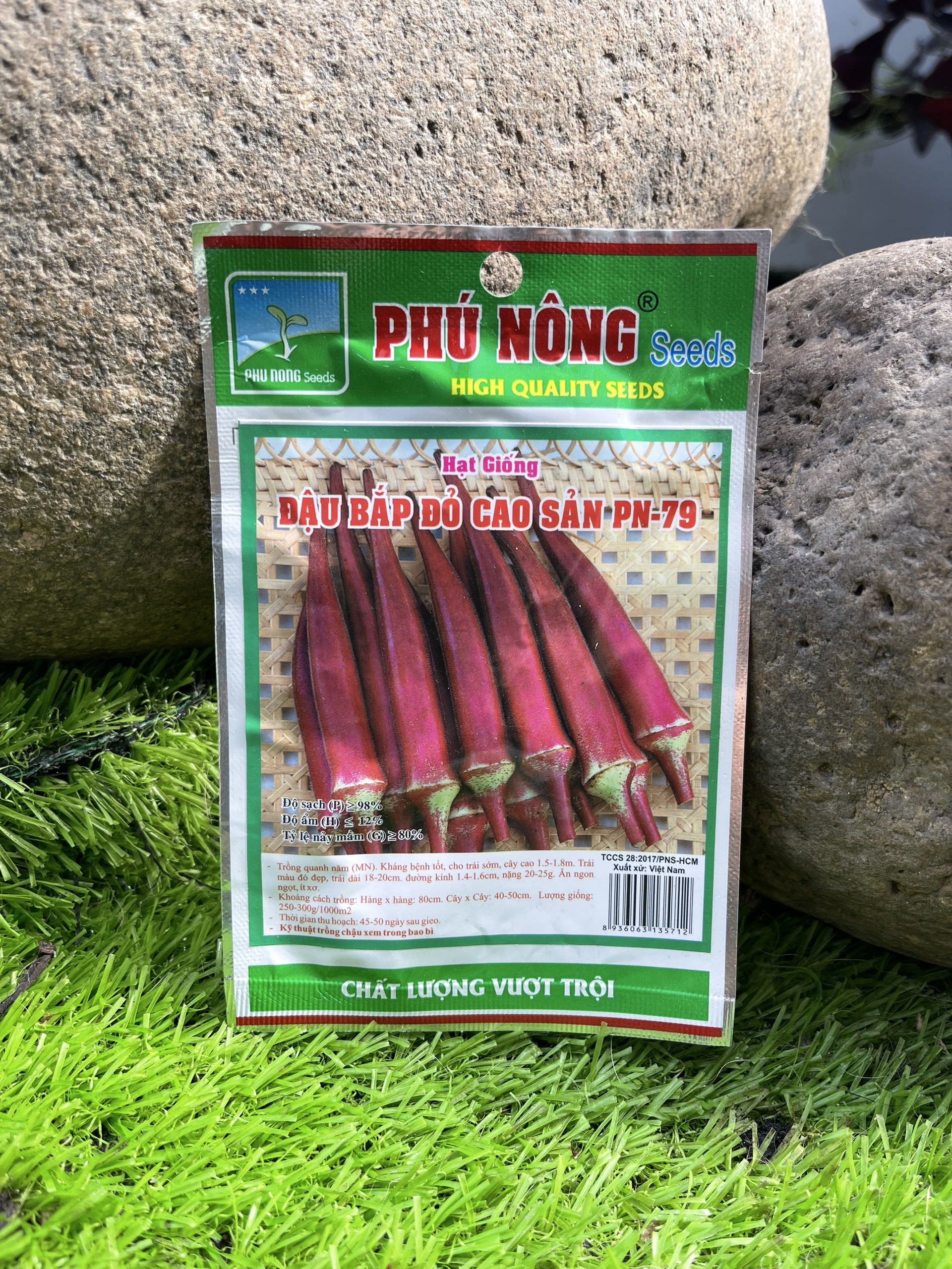HẠT GIỐNG ĐẬU BẮP ĐỎ PHÚ NÔNG