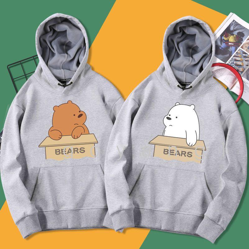 Áo hoodie goyangi We bare bear oversize phong cách hàn quốc