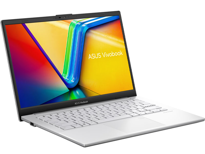 Laptop Asus Vivobook Go 14 E1404FA-NK177W (Ryzen 5 7520U | 16GB | 512GB | 14 inch FHD | AMD Radeon Graphics | Win 11 | Bạc) - Hàng Chính Hãng