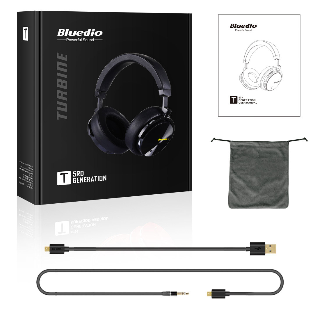 Tai nghe Bluetooth Bluedio T5