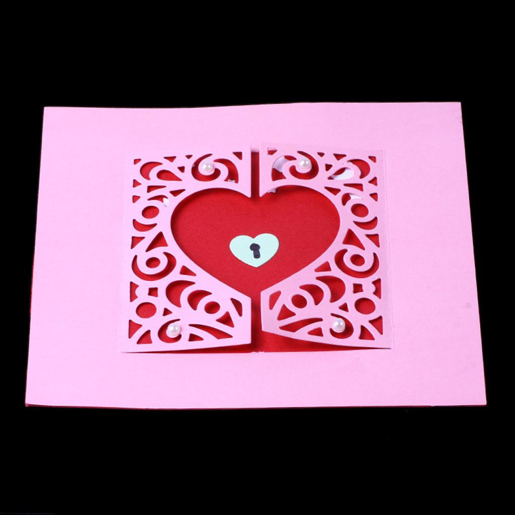 Heart Cutting Dies Cut Metal Scrapbooking Stencil Embossing Scrapbook Decor