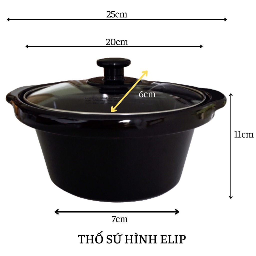 Nồi Nấu Chậm Tự Động BBCooker DS15 - Hàng Chính Hãng