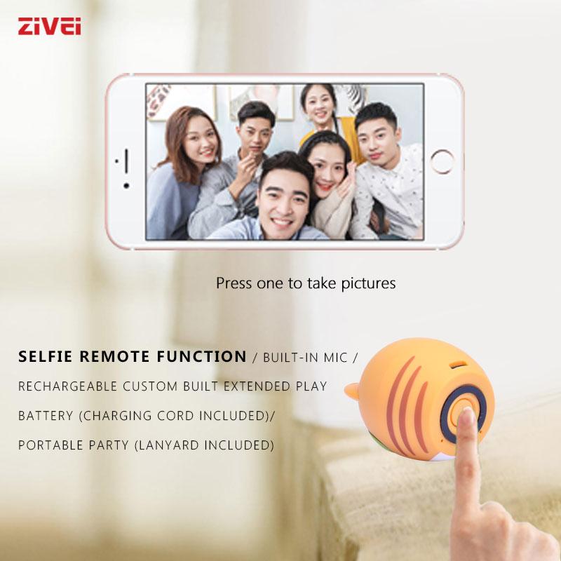 Zivei mini loa bluetooth động vật không dây loa nhỏ âm nhạc di động cột phụ