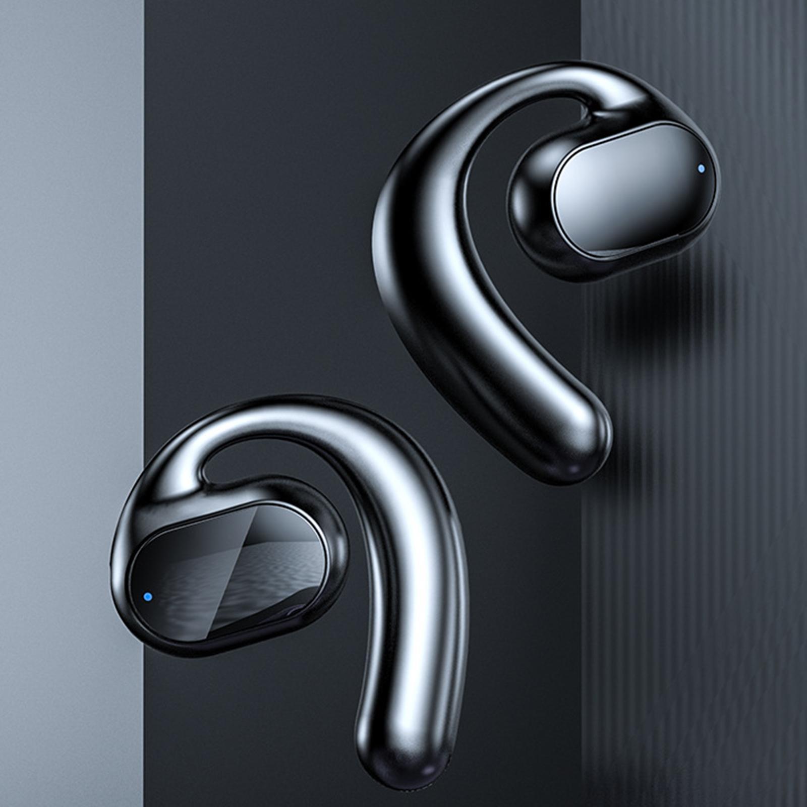 Ear Hook Earpiece Lightweight with Mic Earpiece for Bicycling Working Sports