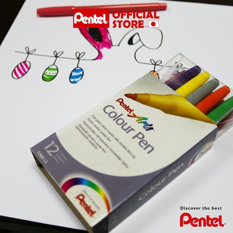 Bút dạ màu Pentel S360