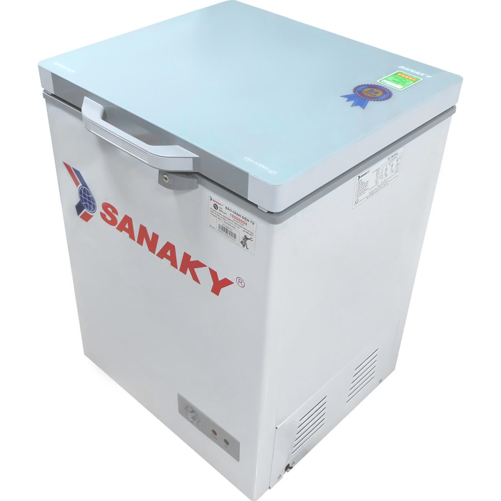 TỦ ĐÔNG MINI SANAKY 100 LÍT VH-1599HYKD ĐỒNG - HÀNG CHÍNH HÃNG