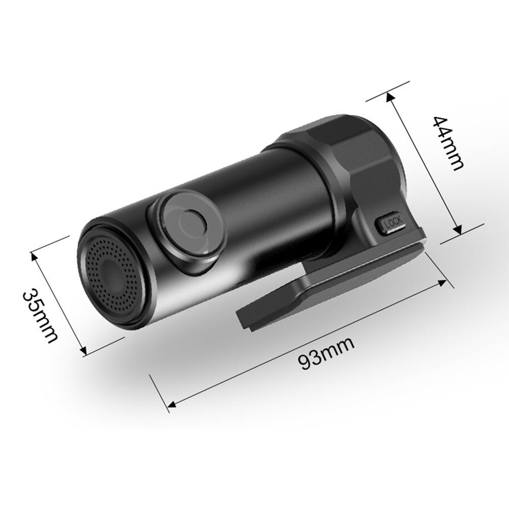 Máy quay xe S600 Dash Dash Trình ghi tải lái xe 1080p WiFi DVR 170 FHD LEN DASH DASH CAM CRECENE