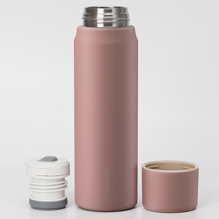 Bình giữ nhiệt Lock&amp;Lock Maman Cup Vacuum Bottle LHC1487GRY 505ml