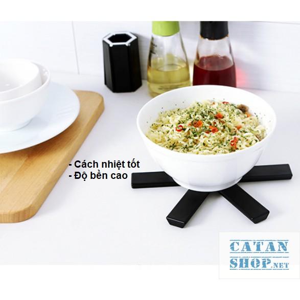 Đế lót nồi cách nhiệt gấp gọn, đế bằng nhựa chống nóng chống trơn trượt, sản phẩm tiện dụng cho bếp nhà bạn GD227-DeLNGG
