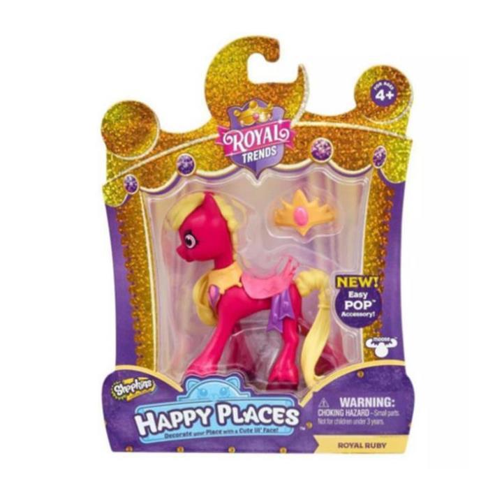 Búp bê hoàng gia Shopkins Foxi-Đồ chơi bé gái-Đồ trang điểm-Thay đồ-Nhân vật hoạt hình công chúa