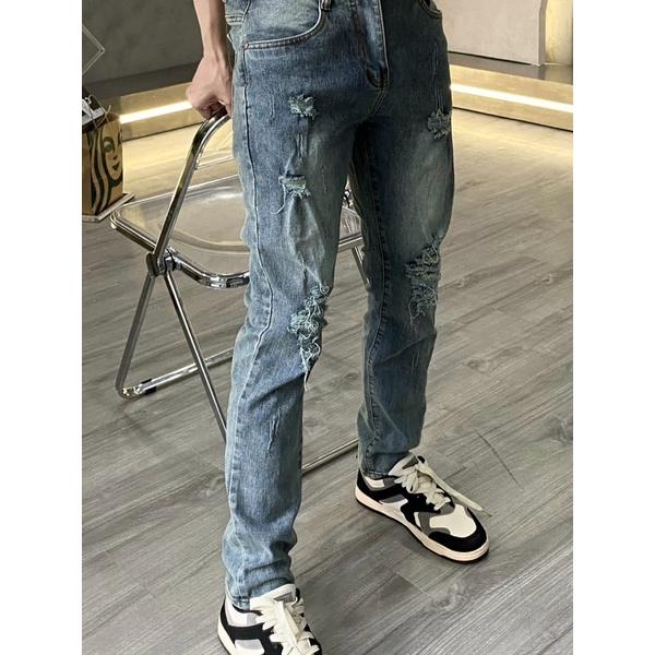 Quần jeans skinny jeans quảng châu cao cấp