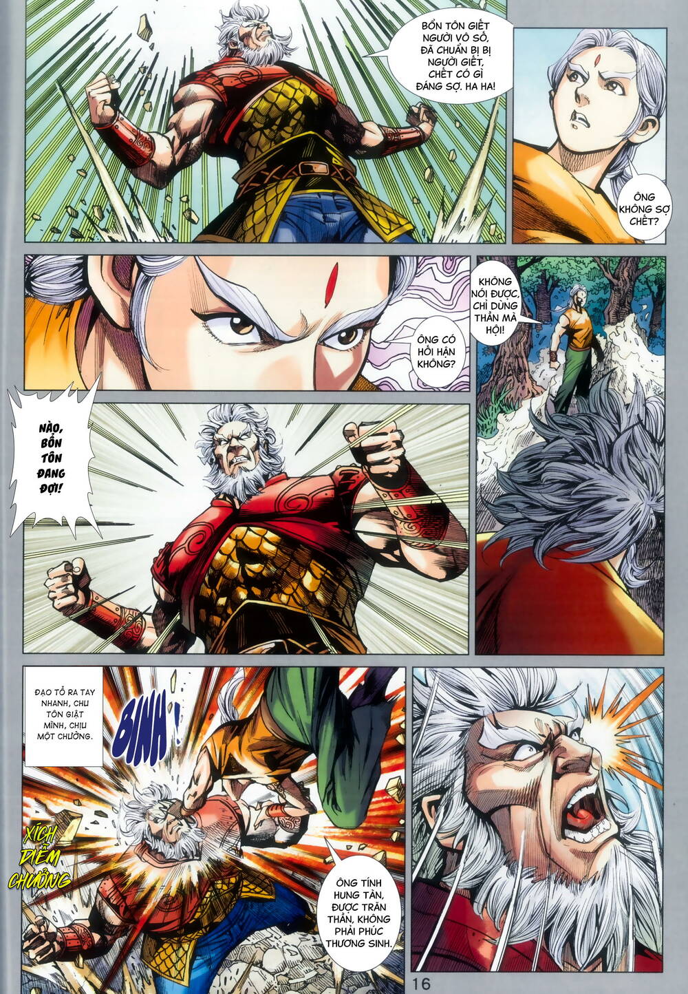Long Hổ 5 Thế 3 Thế Cừu chapter 92 16