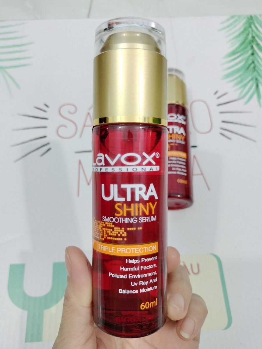 Serum Huyết Thanh Dưỡng Bóng Tóc Lavox 60ml