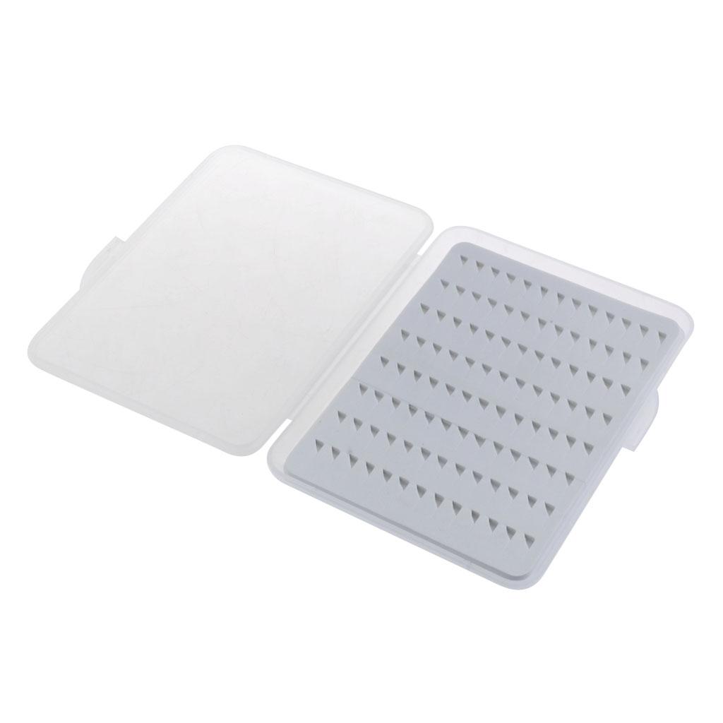 2pcs Fly Fishing Box Super Slim Waterproof Fishing Flies Lure Box 2 Size