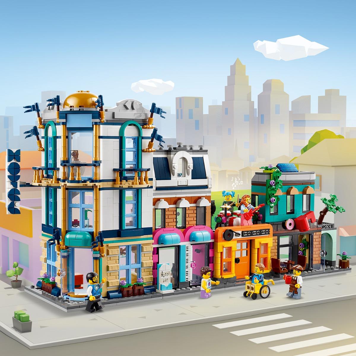 Đồ Chơi Lắp Ráp Khu Phố Trung Tâm LEGO CREATOR 31141 (1459 chi tiết)