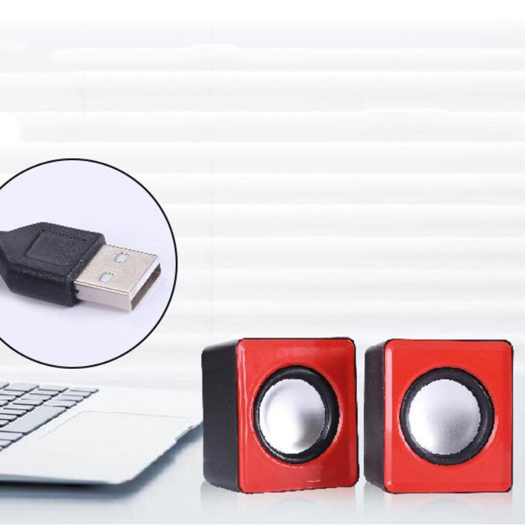 Mini Computer Speakers Subwoofer Audio Supplies Gift for Home Use Desktop