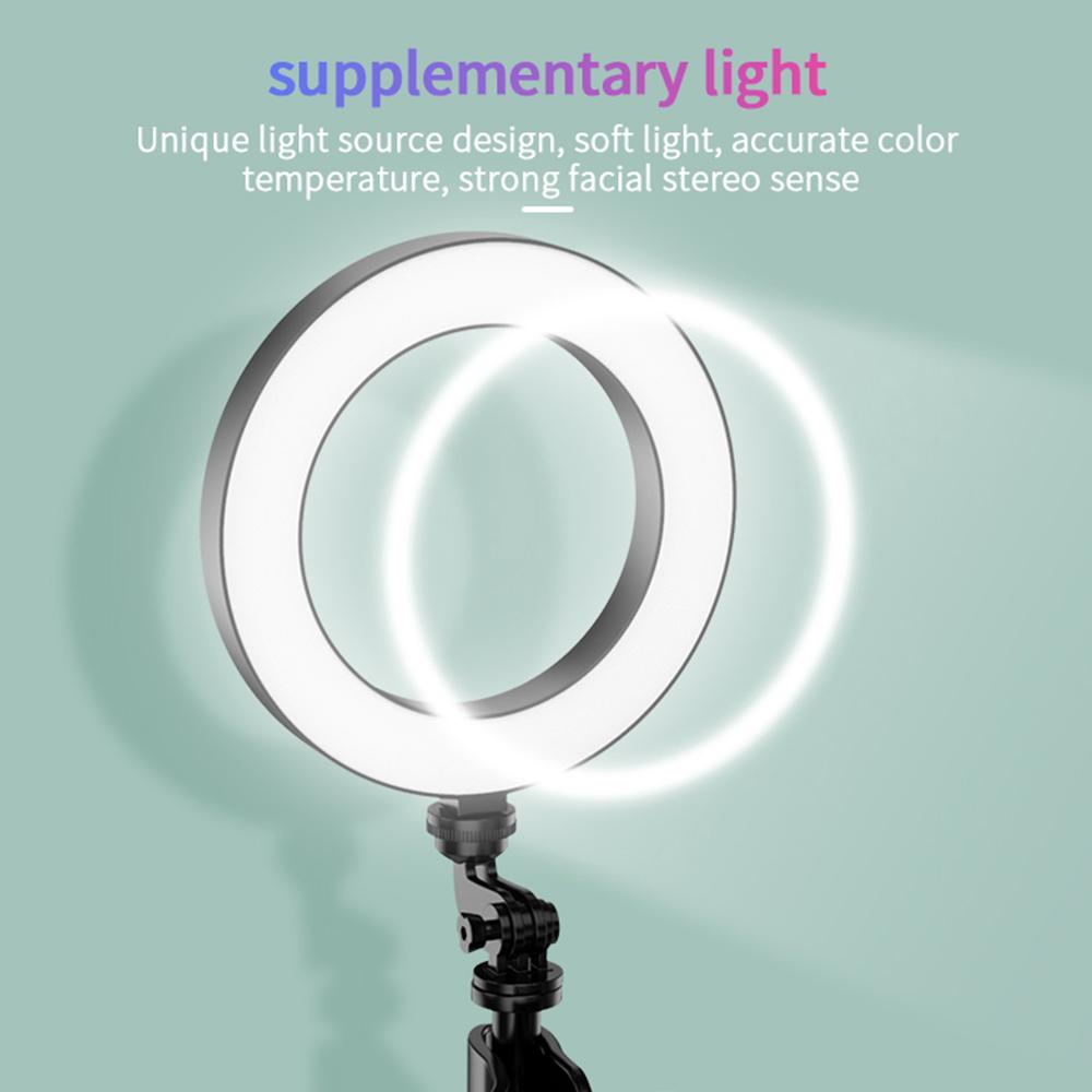 Vòng đèn LED Beauty Light 3 chế độ chiếu sáng Có thể điều chỉnh độ sáng với chân máy Selfie Stick cho Điện thoại