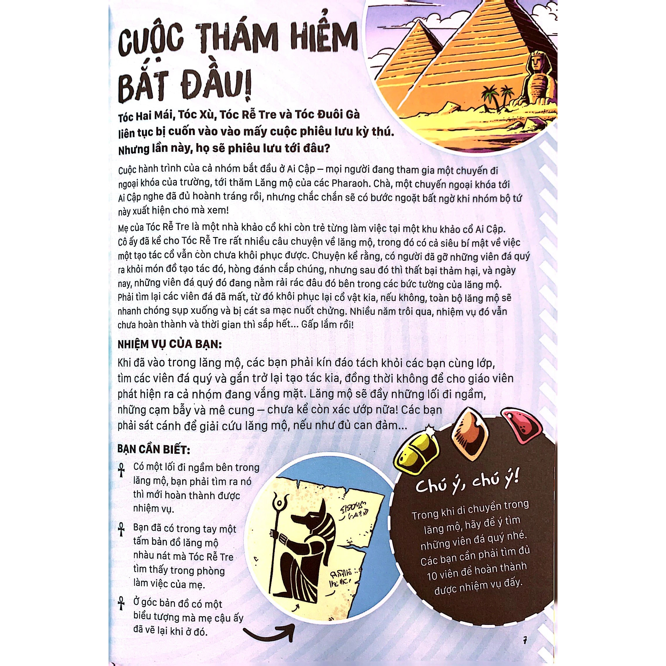 Trò chơi thoát hiểm - Lăng mộ Ai Cập