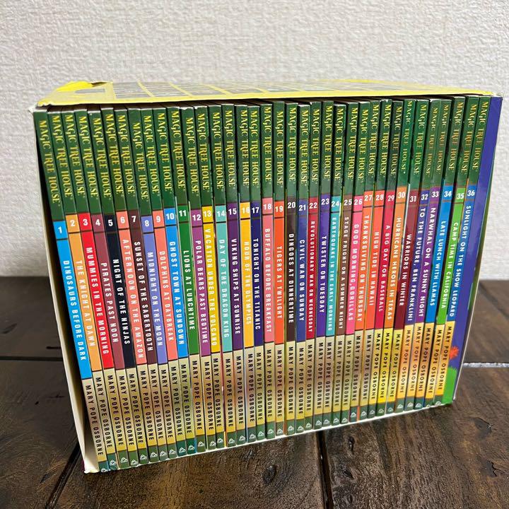 Magic Tree House (1 - 36) - 36 Books + File MP3 | Bản Nhập Khẩu