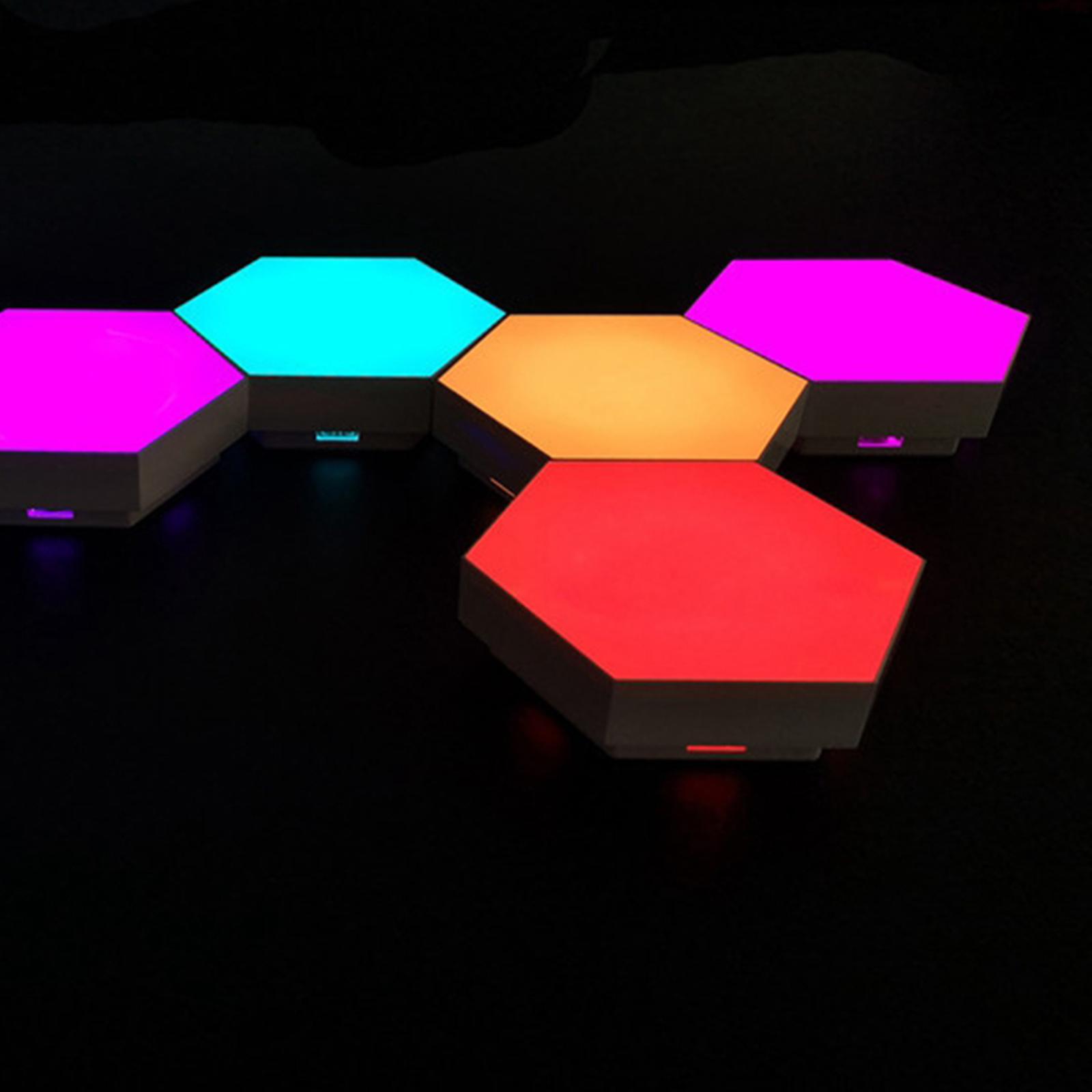 Hexagon Light Smart LED Wall Light APP Control Modular Light DIY Night Light