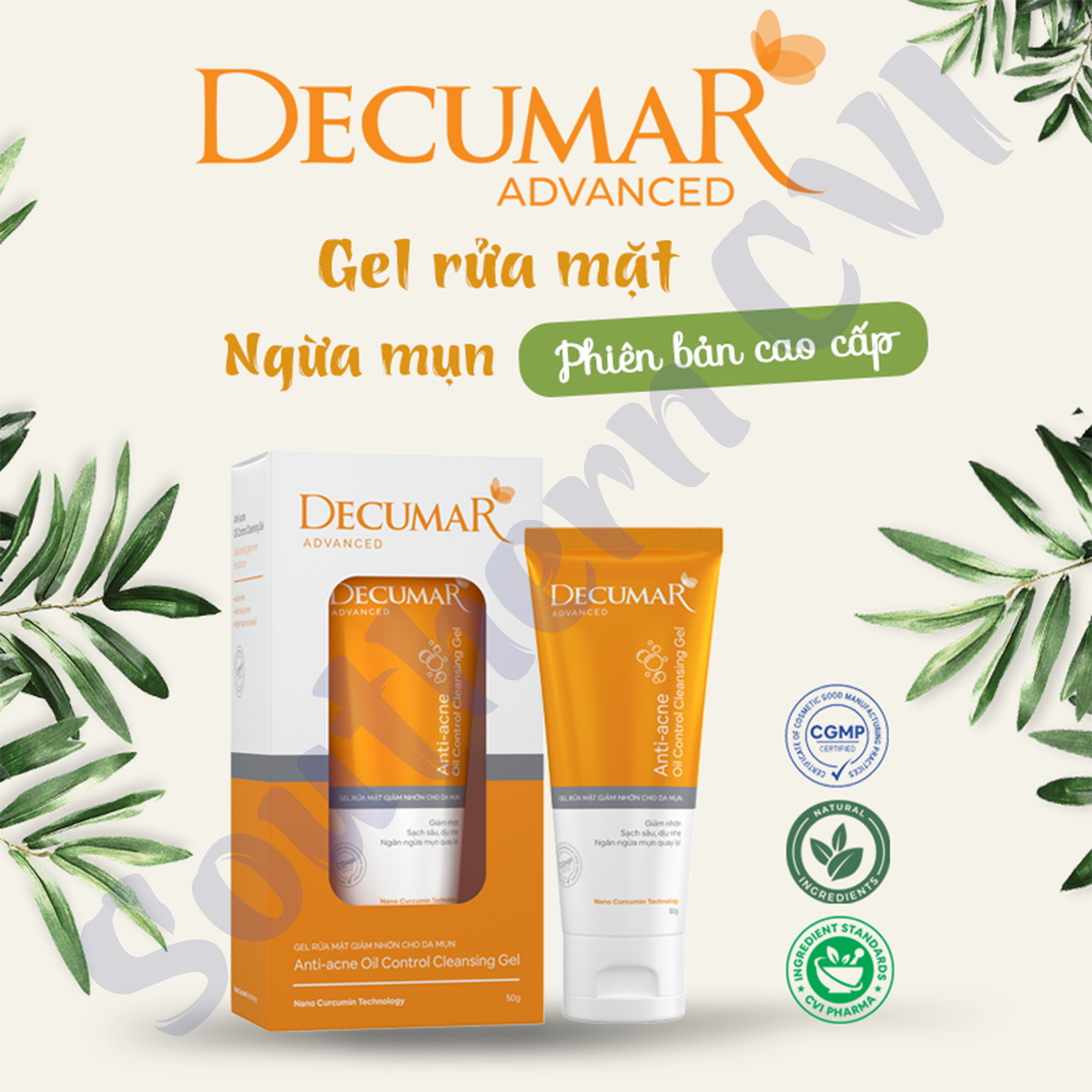 Decumar Gel Rửa Mặt 100G