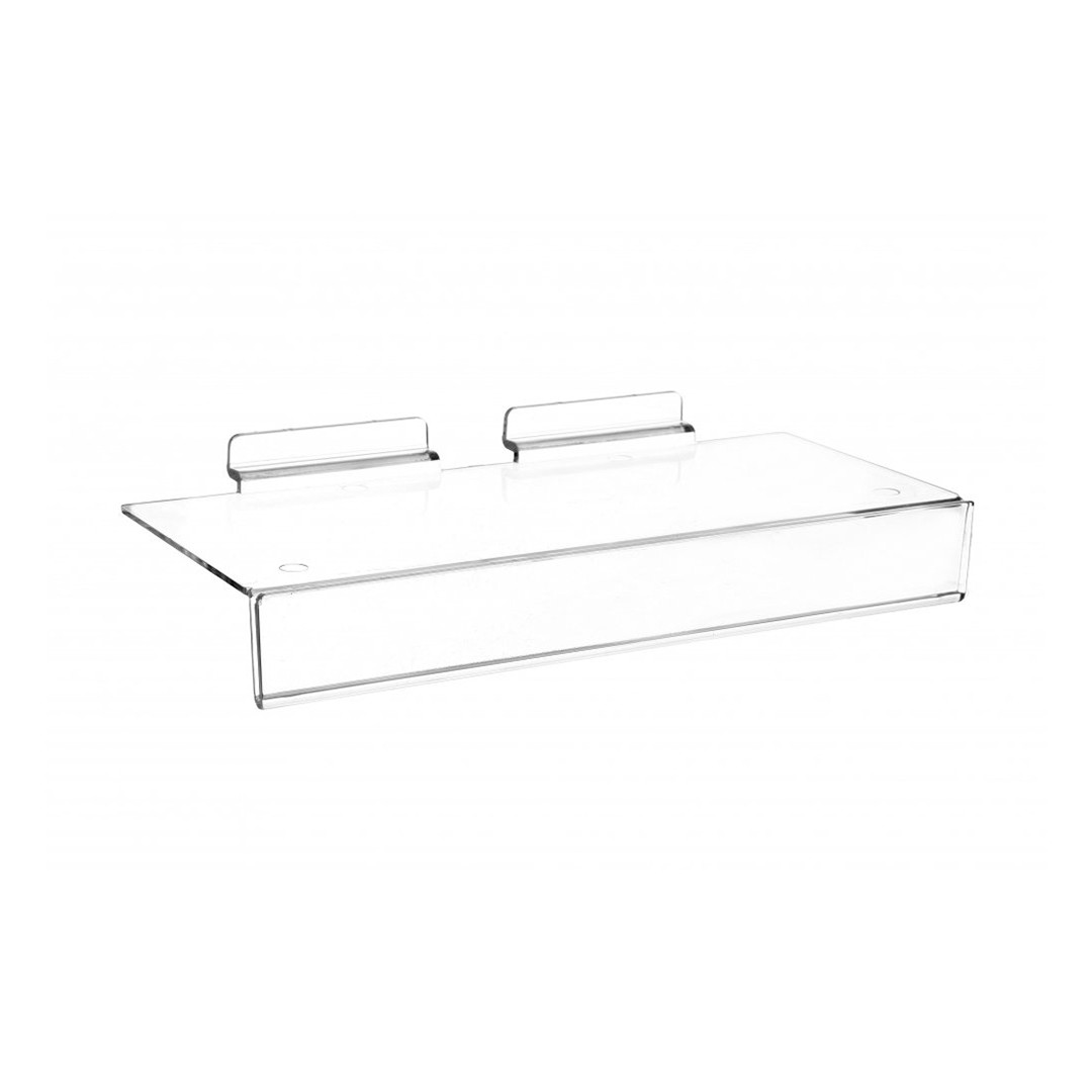 Kệ Mica có khe gắn bảng giá cài tấm SMLIFE Slatwall