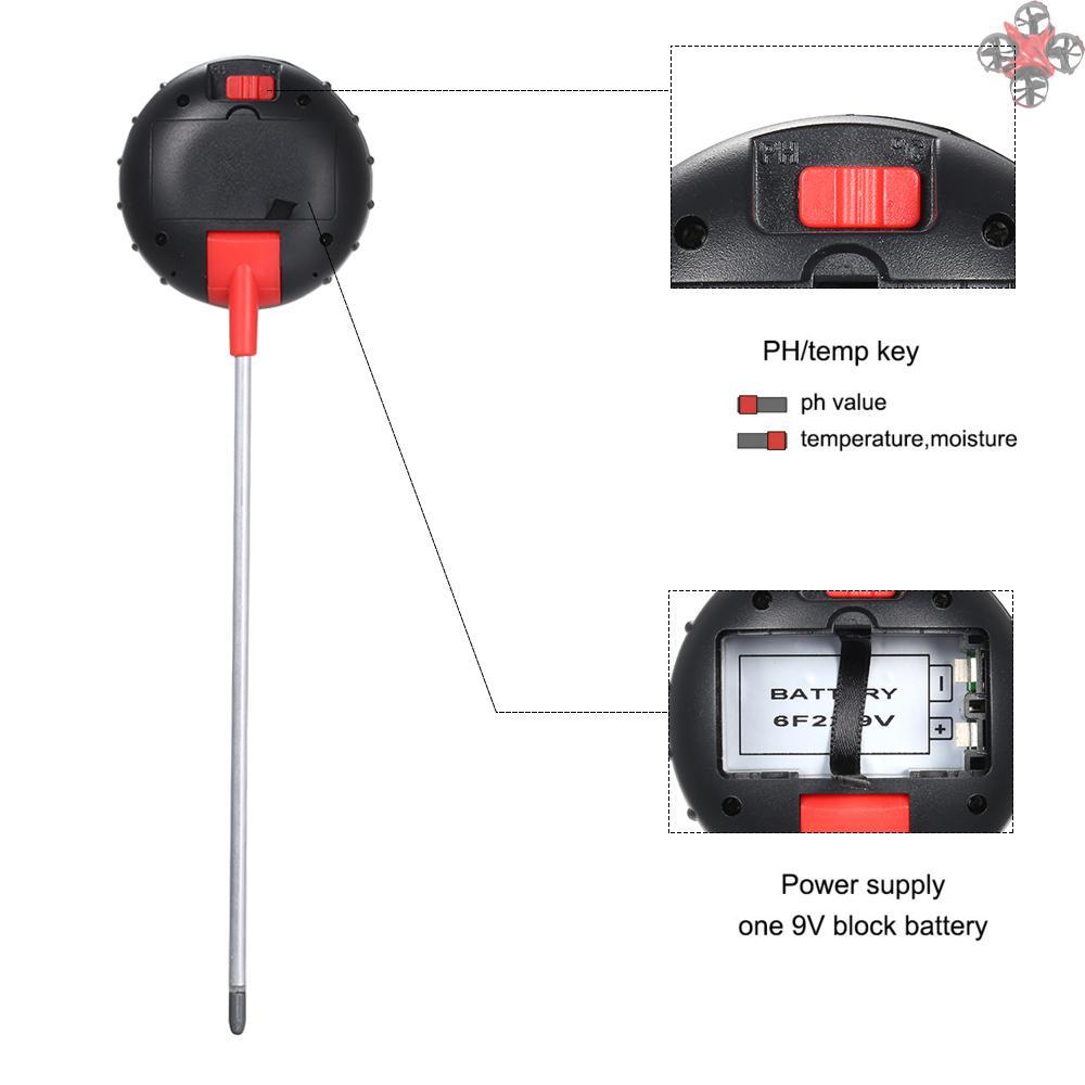 Thiết Bị Đo Độ Ẩm Đất Trồng Cây 5 Trong 1 Tiện Dụng