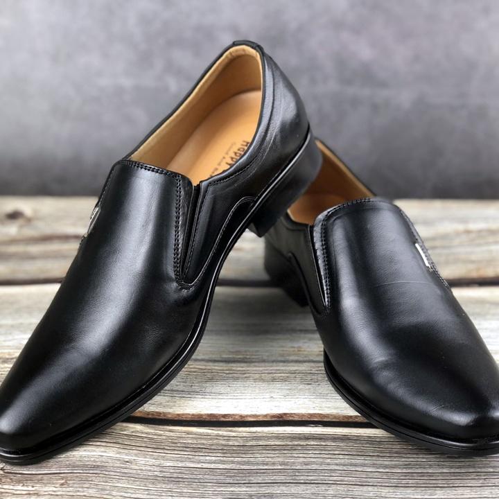 Giày Lười, Giày Tây Nam Công Sở Da Bò Thật - HS072