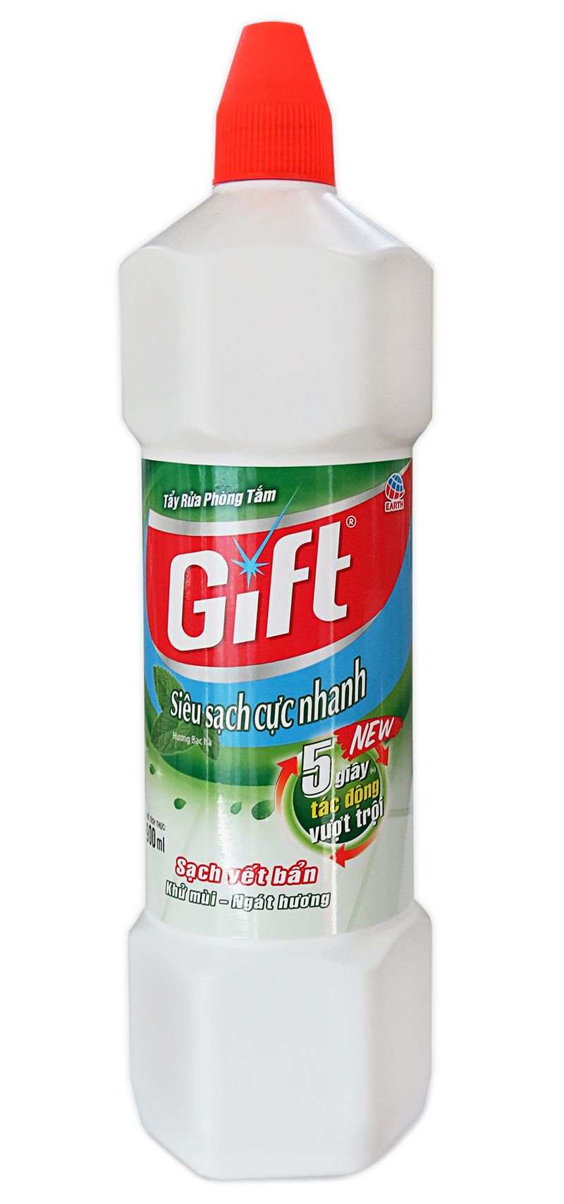 Nước tẩy nhà tắm Gift (Siêu sạch/ Bạc Hà) chai 900ml