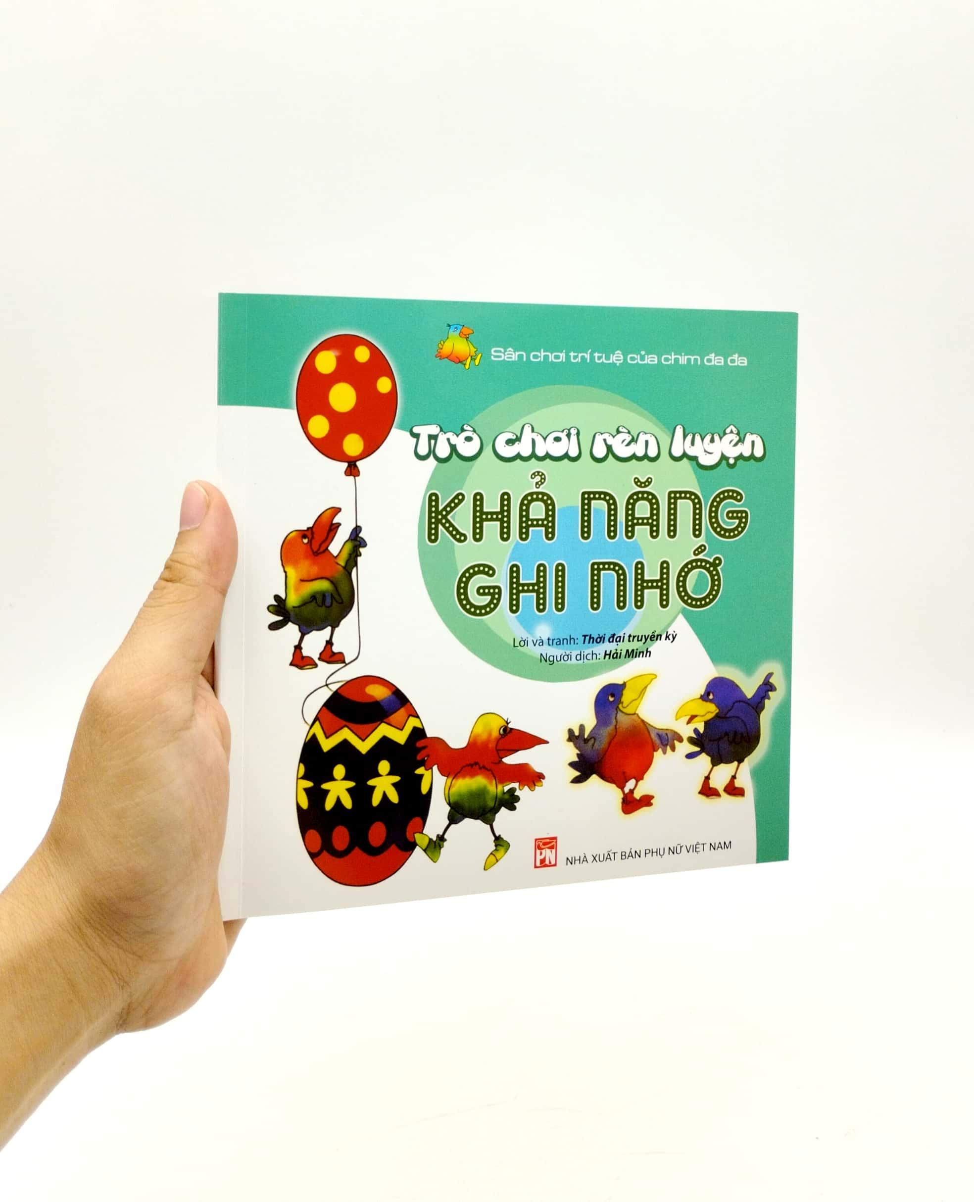 Sân Chơi Trí Tuệ Của Chim Đa Đa - Trò Chơi Rèn Luyện Khả Năng Ghi Nhớ (Tái Bản 2022)