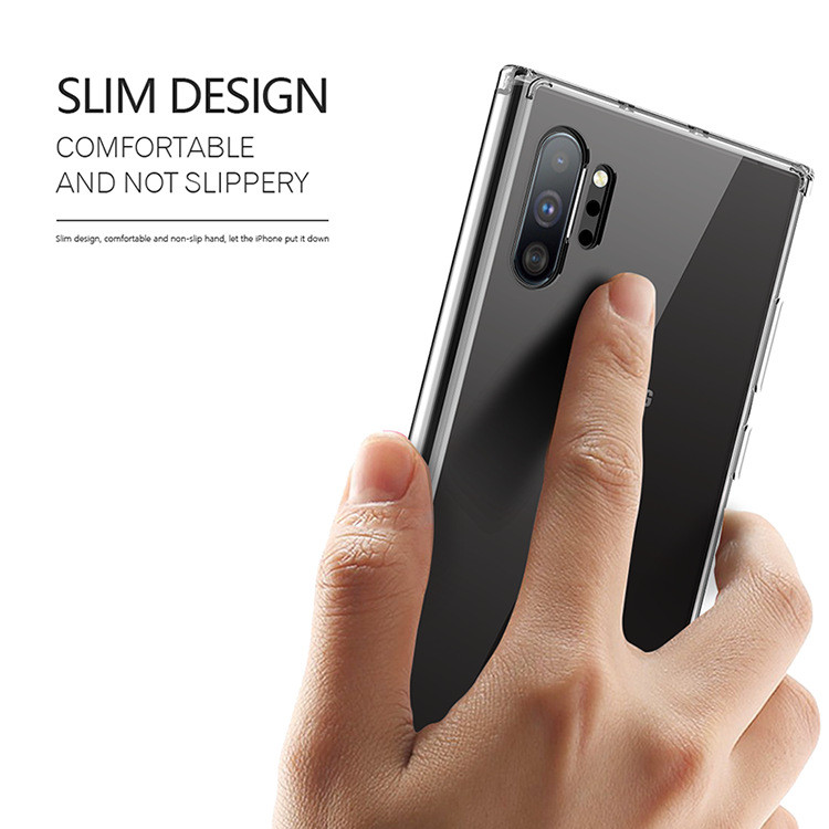 Ốp lưng silicon chống sốc cho Samsung Galaxy Note 10 hiệu Likgus Crashproof - Hàng nhập khẩu