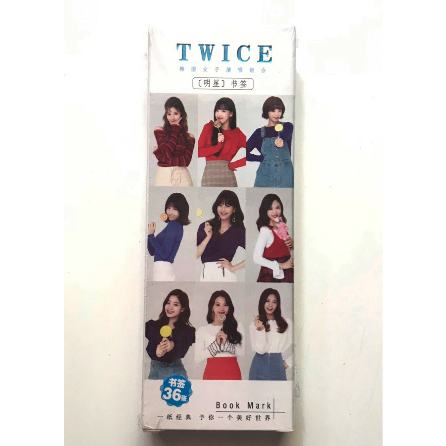 Hộp ảnh Bookmark Twice 36 tấm thiết kế độc đáo