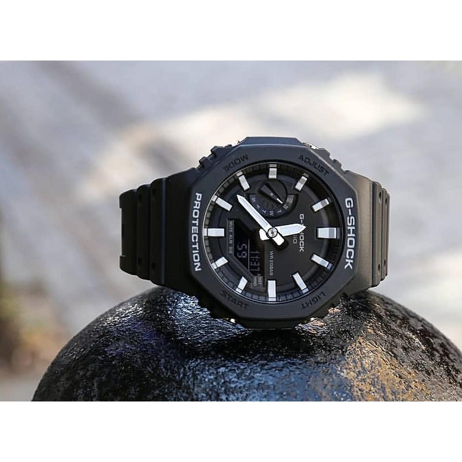 Đồng hồ nam dây nhựa Casio G-Shock chính hãng GA-2100-1ADR