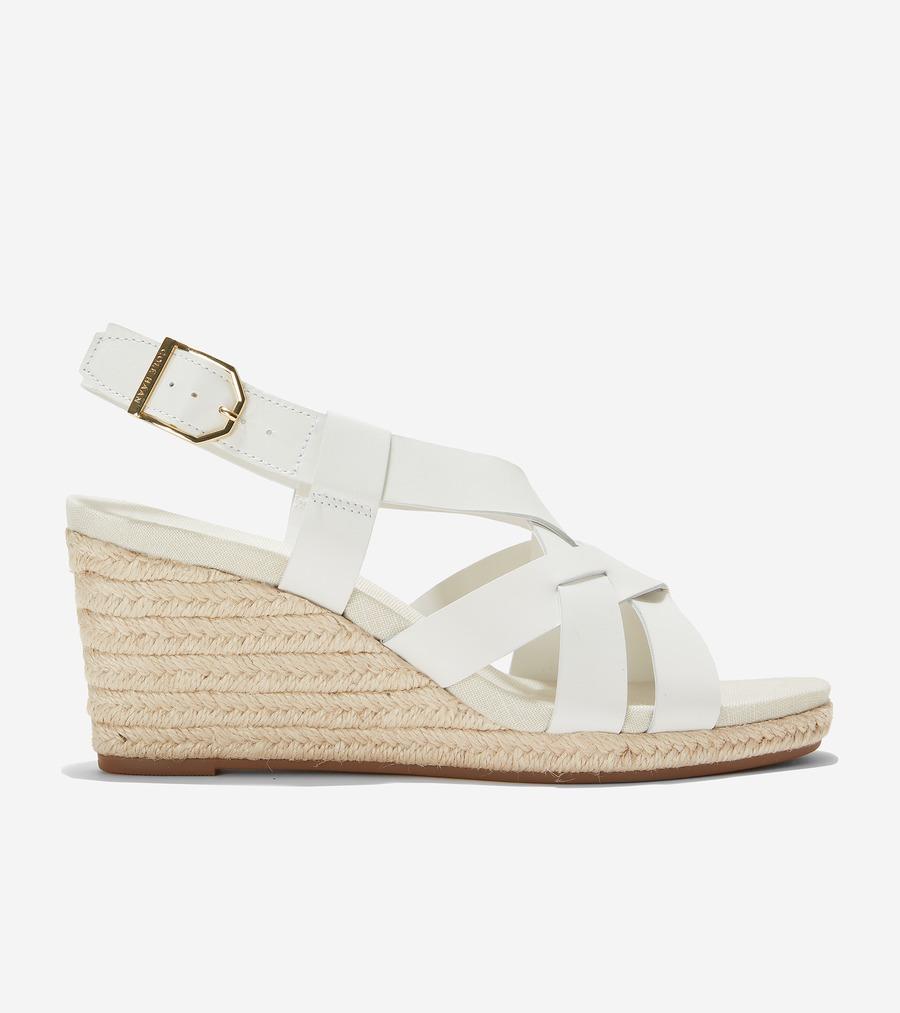 GIÀY ĐẾ XUỒNG COLE HAAN NỮ CRYSTAL WEDGE SANDAL 70MM