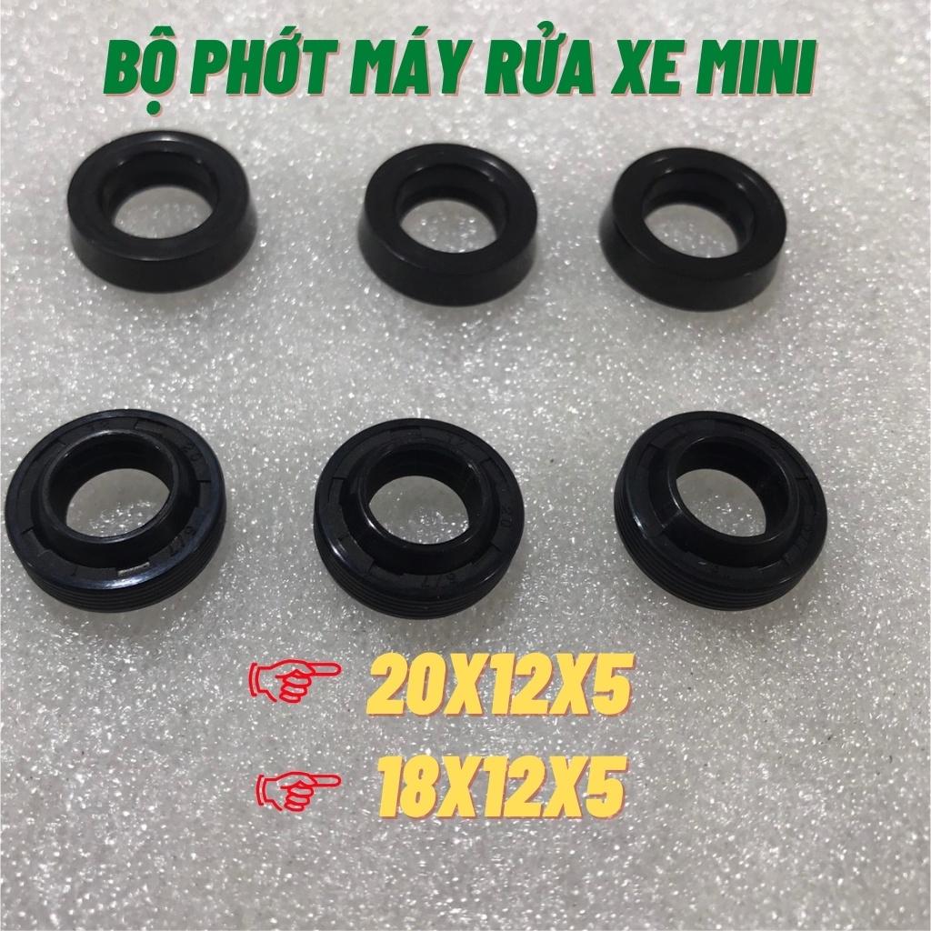 Bộ phớt máy rửa xe mini 3 phớt dầu 3 phớt nước