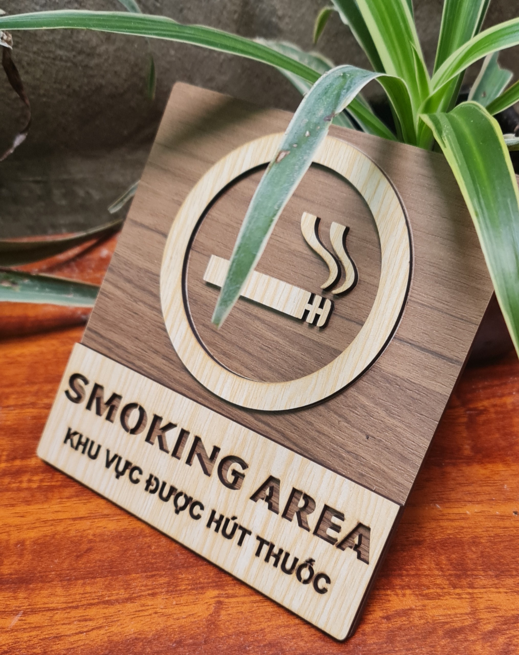 Bảng Cấm hút thuốc, biển báo No smoking, bảng báo Smoking area khu vực hút thuốc