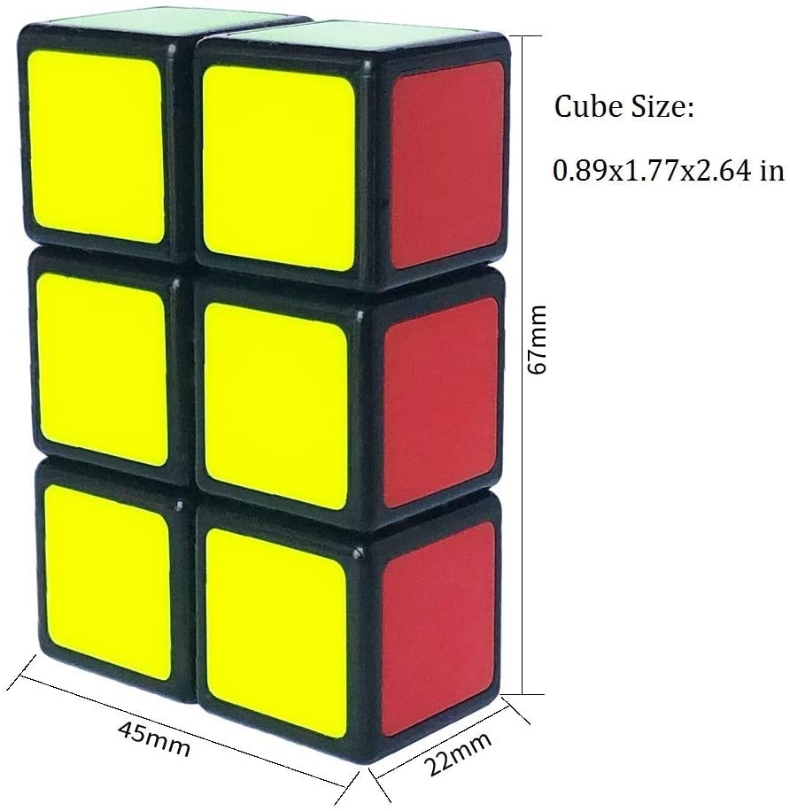 Rubik 1x2x3 Biến Thể 6 Mặt