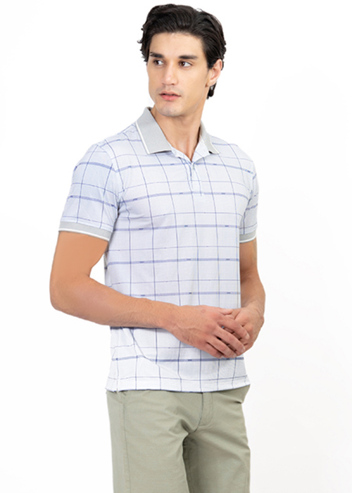 Áo Polo Nam Cổ Bo Không Túi Novelty NATMHCMCLR191106N - Xanh