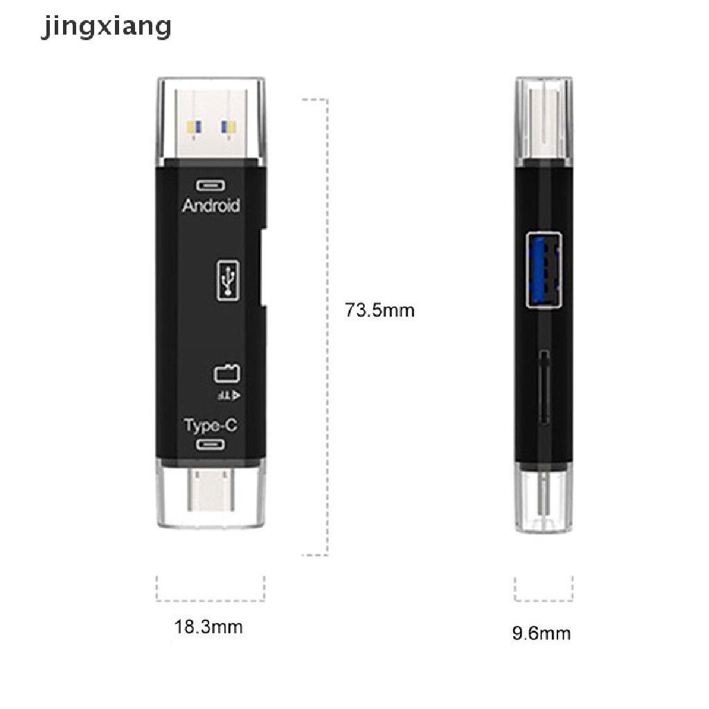 Đầu đọc thẻ nhớ 3.0 Type C Micro USB SD TF 5 trong 1 tiện dụng
