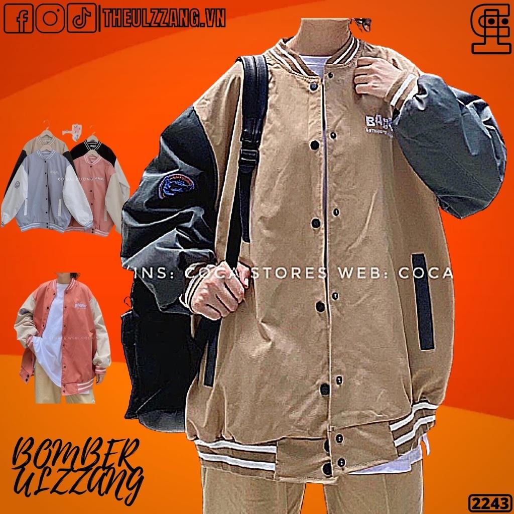 Áo Khoác Nam Nữ Dù 2 Lớp Cao Cấp Chất Siêu Đẹp Bomber Jackets Gió Nam Nữ THÊU BADGE